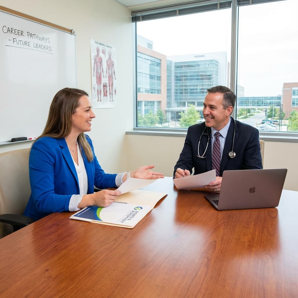 Medical team discussion